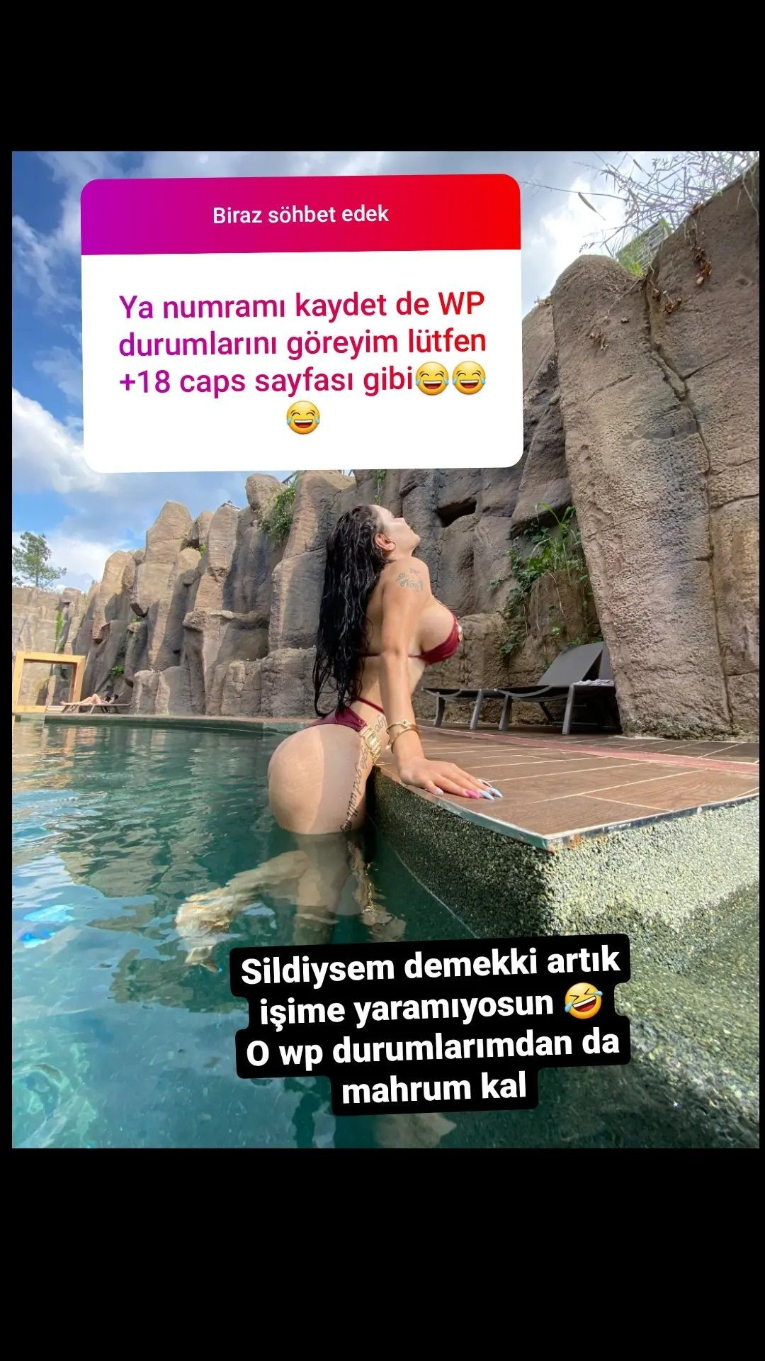 Naz Mila’dan ‘cehennem’ sorusuna olay cevap! Yarı çıplak fotoğrafını paylaşıp... - Sayfa 17