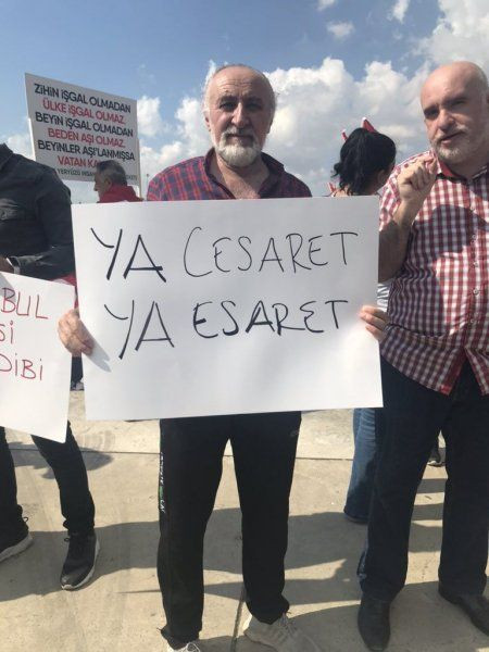 Aşı karşıtları Maltepe’de toplandı! İşte mitingin ilk görüntüleri... - Sayfa 3