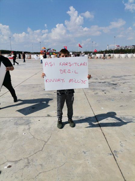 Aşı karşıtları Maltepe’de toplandı! İşte mitingin ilk görüntüleri... - Sayfa 12