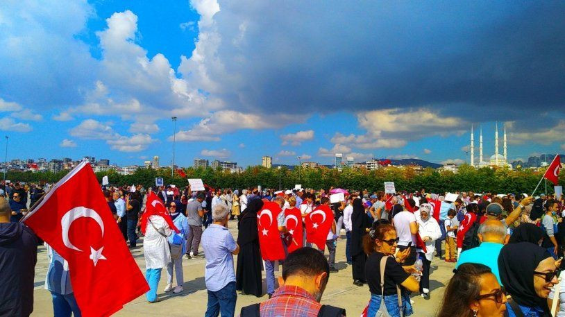 Aşı karşıtları Maltepe’de toplandı! İşte mitingin ilk görüntüleri... - Sayfa 1