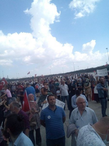 Aşı karşıtları Maltepe’de toplandı! İşte mitingin ilk görüntüleri... - Sayfa 19