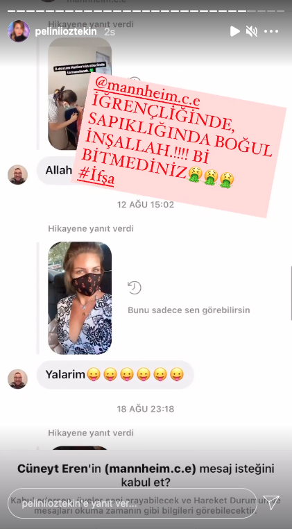 Pelin Öztekin çirkin mesajları ifşa etti! 'Sapıklığında boğul!' - Sayfa 7