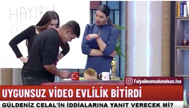 Karısını gördüğü cinsel içerikli videoyu canlı yayında izletti! Fulya Öztürk utancından bakamadı! - Sayfa 3