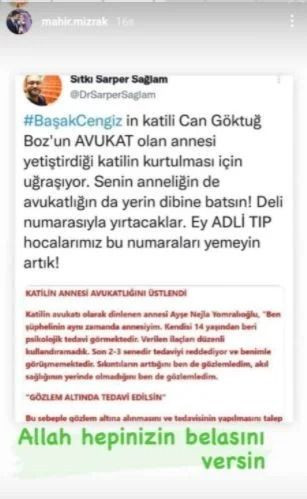 Başak Cengiz’in nişanlısı sosyal medyada isyan etti! "Deli olduğuna inanmamızı bekleyemezsiniz" - Sayfa 10