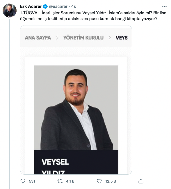 Erk Acarer yayınladı: TÜGVA yöneticisinin taciz mesajları ortaya çıktı! - Sayfa 6