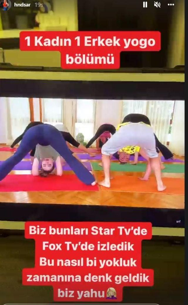 Hande Sarıoğlu taytının altına topuklu giyip yoga yaptı! ‘Bu nasıl bir yokluk?..’ - Sayfa 9