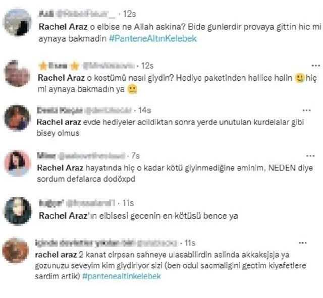 Rachel Araz Kiresepi'nin kıyafeti dalga konusu oldu! "Hiç mi aynaya bakmadın?" - Sayfa 7