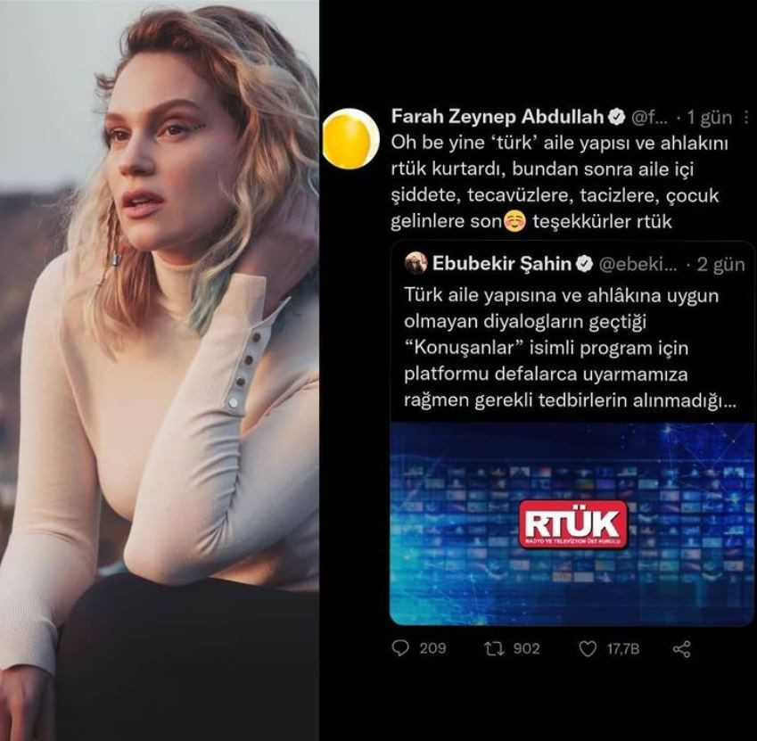 Farah Zeynep Abdullah'tan 'Hasan Can Kaya' imalı RTÜK tepkisi: Oh be, teşekkürler! - Sayfa 2