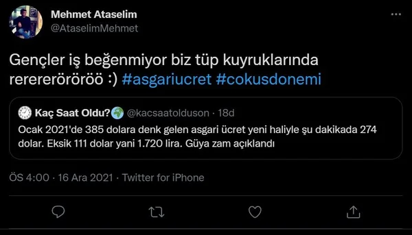 Asgari ücret açıklandı, sosyal medya yıkıldı! Özgür Demirtaş Kemal Sunal tweetleri olay oldu - Sayfa 5