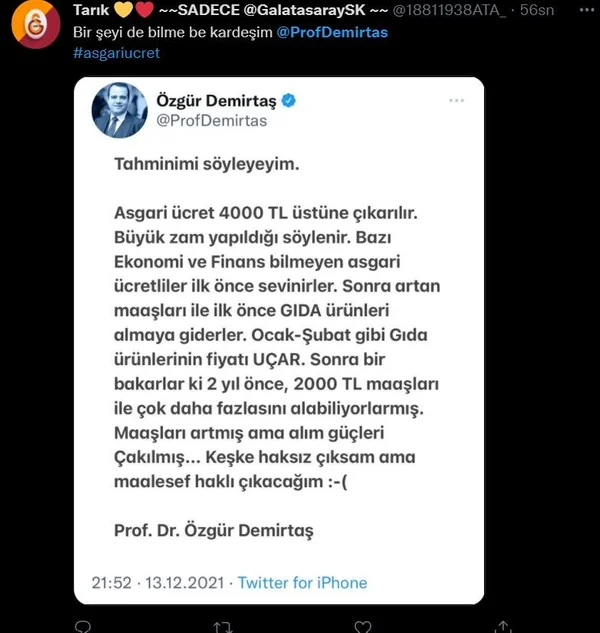 Asgari ücret açıklandı, sosyal medya yıkıldı! Özgür Demirtaş Kemal Sunal tweetleri olay oldu - Sayfa 39