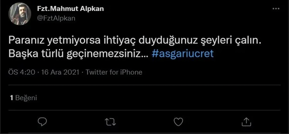 Asgari ücret açıklandı, sosyal medya yıkıldı! Özgür Demirtaş Kemal Sunal tweetleri olay oldu - Sayfa 27