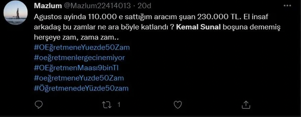 Asgari ücret açıklandı, sosyal medya yıkıldı! Özgür Demirtaş Kemal Sunal tweetleri olay oldu - Sayfa 34