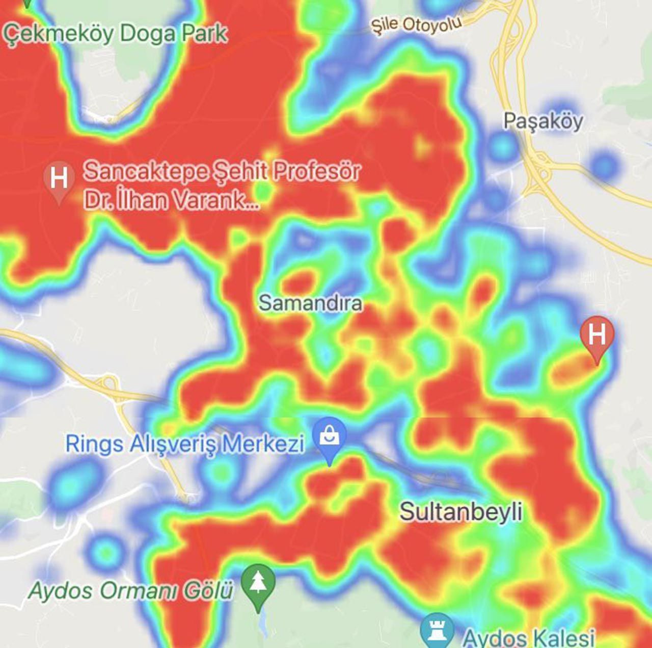 İstanbul vaka patlamasıyla kıpkırmızı oldu! İşte ilçe ilçe vaka yoğunluğu haritası - Sayfa 2