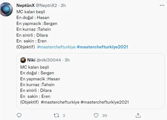 MasterChef’te olay yaratan torpil iddiası! "Şampiyon yapmak için gayret ediyorlar" - Sayfa 13