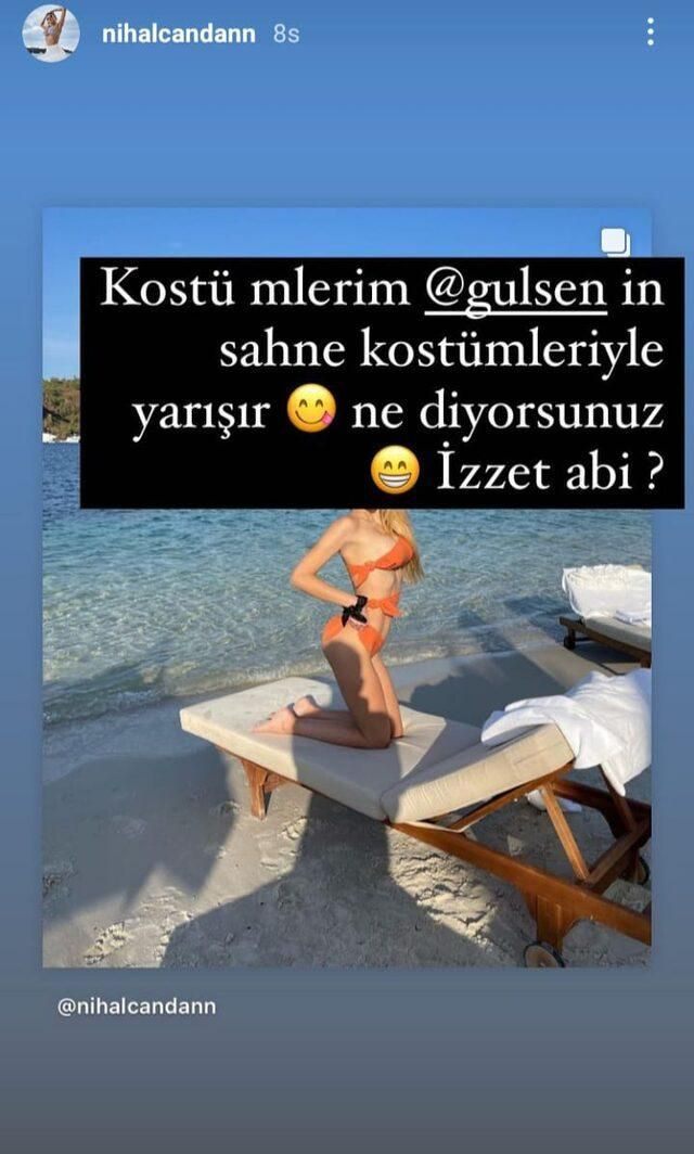 Bikinili pozlarını paylaşan Nihal Candan İzzet Yıldızhan'a danıştı! "Ne diyorsun abi?" - Sayfa 6