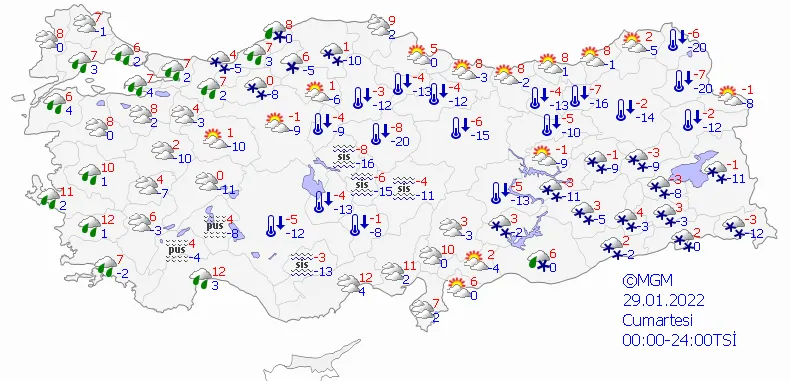 Kar erimeden geri geliyor! Tarih verildi - Sayfa 11