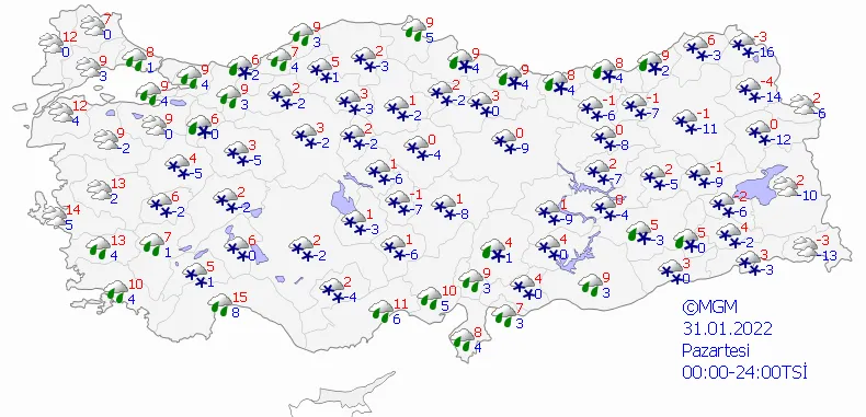 Kar erimeden geri geliyor! Tarih verildi - Sayfa 13