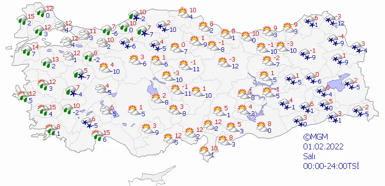 Kar erimeden geri geliyor! Tarih verildi - Sayfa 14