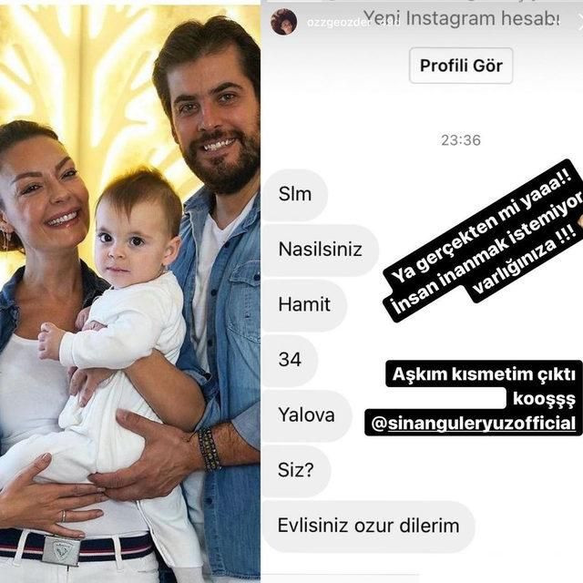 Özge Özder kendisine gelen mesajı eşini etiketleyerek ifşa etti! - Sayfa 3