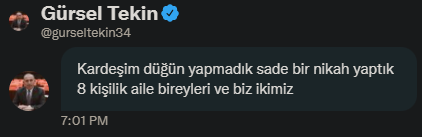 Haber spikeri Mehtap Özkan'la evlenen Gürsel Tekin'den Çırağan Sarayı eleştirilerine yanıt - Sayfa 6