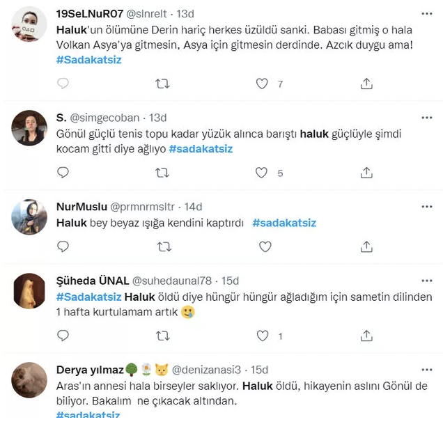 Başrol oyuncusu Sadakatsiz'e böyle veda etti! Sosyal medyayı salladı - Sayfa 10