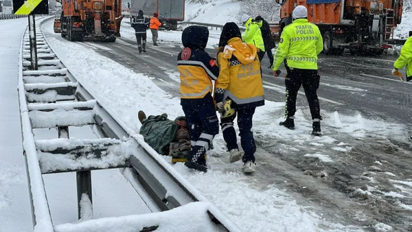 TEM Otoyolu'nda korkunç kaza! 14 TIR, 8 otomobil ve 3 otobüs birbirine girdi - Sayfa 5