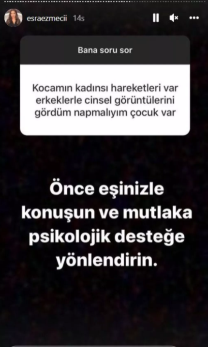 Psikolog Esra Ezmeci'ye gelen soru şaşkınlık yarattı! "Kocamın kadınsı hareketleri var" - Sayfa 9