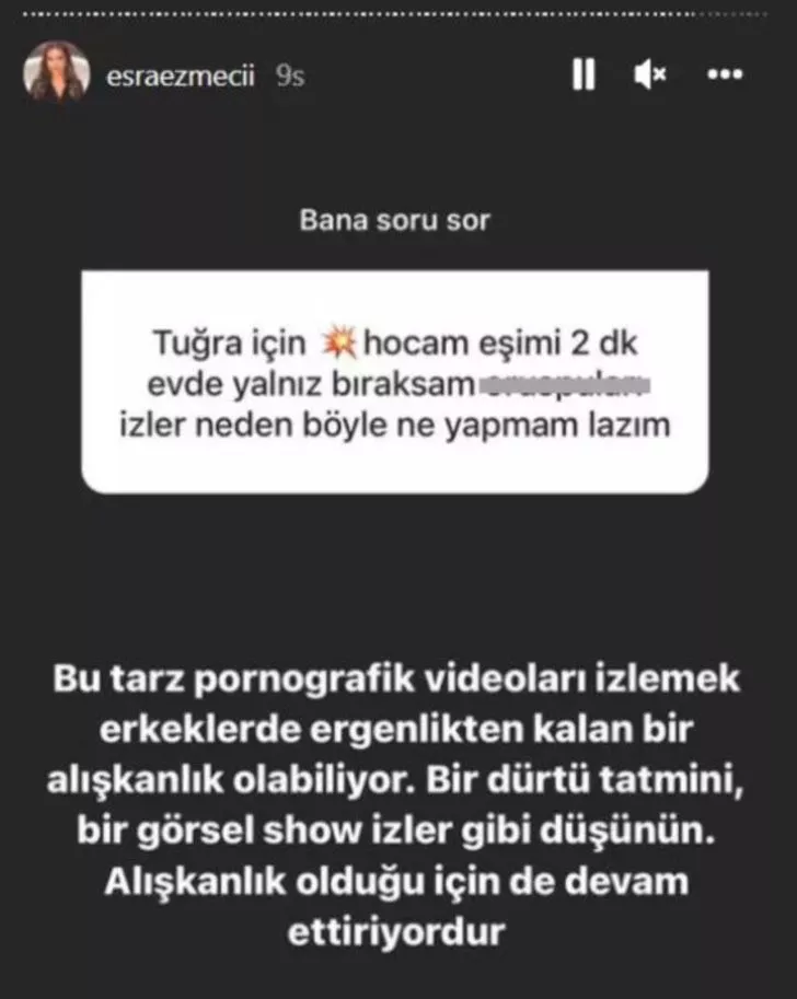 Psikolog Esra Ezmeci'ye akıllara durgunluk veren sorular! - Sayfa 8