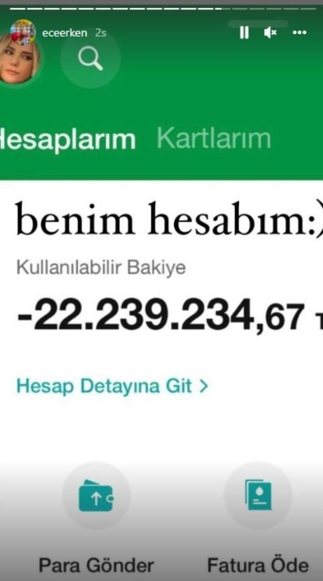 Ece Erken hesabındaki parayı göstererek isyan etti! ‘Çocukluğumdan beri çalışıyorum…’ - Sayfa 15