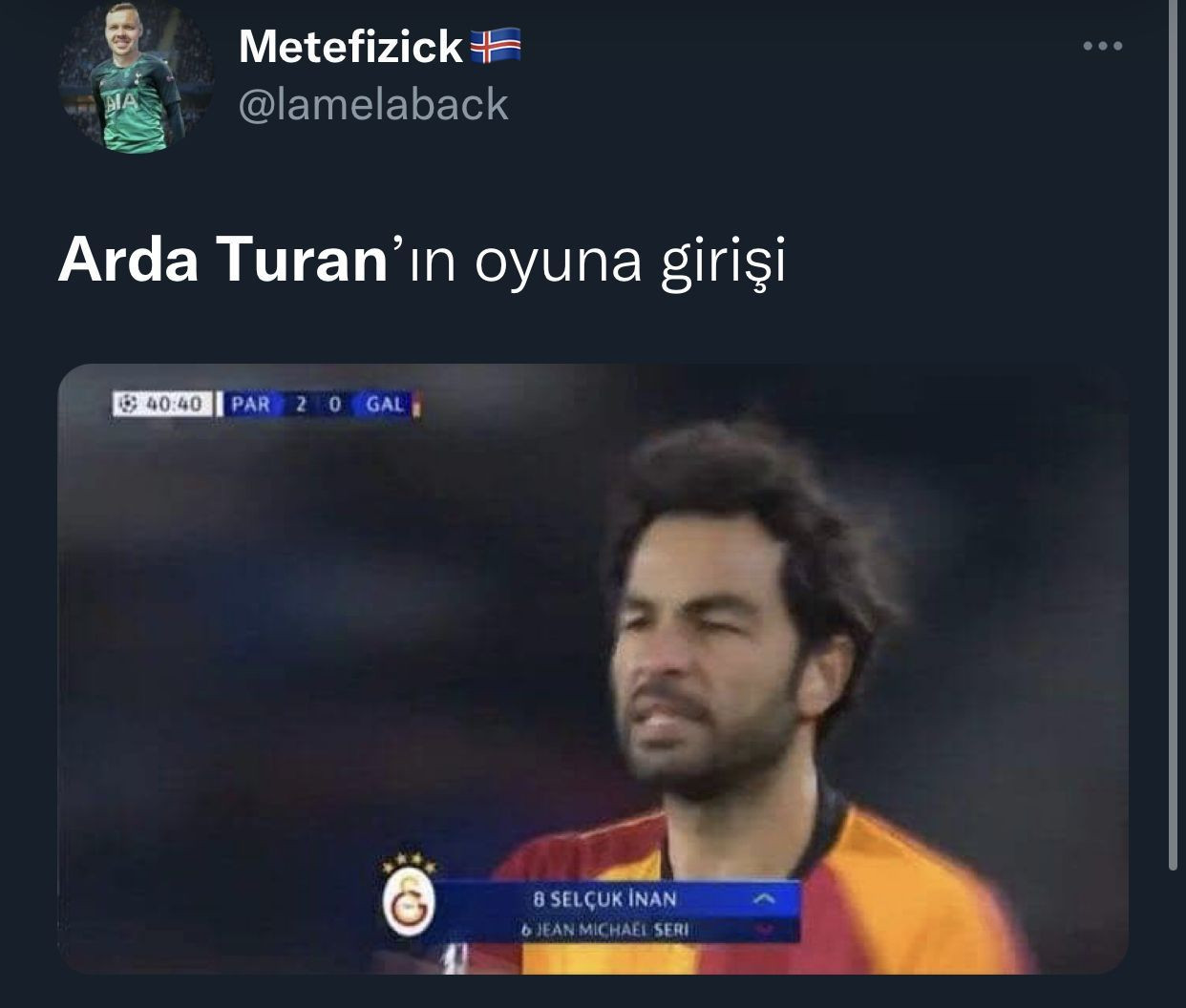 Arda Turan'ın derbideki görüntüsü sosyal medyada gündem oldu! ‘Olsun beyler ter attık..!’ - Sayfa 3