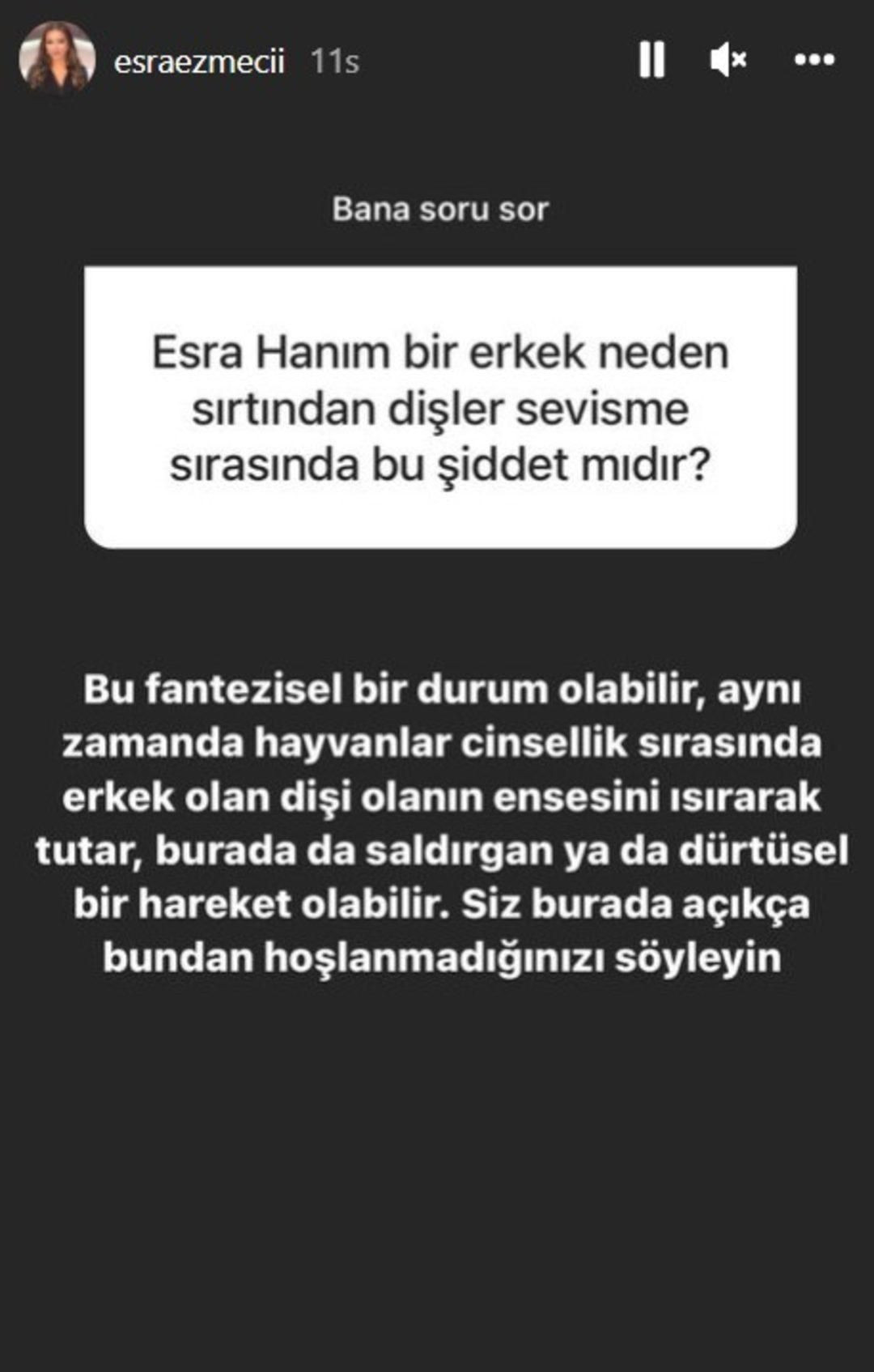 Esra Ezmeci'den "Çok ateşliyim, kimse beni tatmin edemiyor" diyen takipçisine olay cevap - Sayfa 66