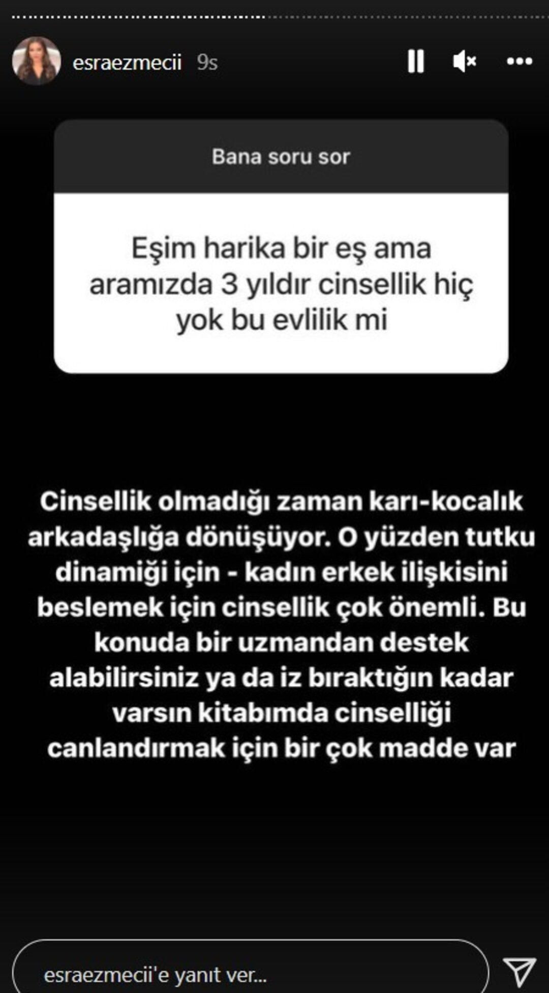 "Eşimle para karşılığı beraber oluyorum normal mi?" sorusuna Esra Ezmeci'den olay cevap! - Sayfa 15