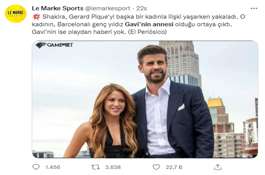 Türkiye'de uydurulan "Pique, Shakira’yı Gavi’nin annesiyle aldattı" haberi İspanya'yı karıştırdı - Sayfa 8