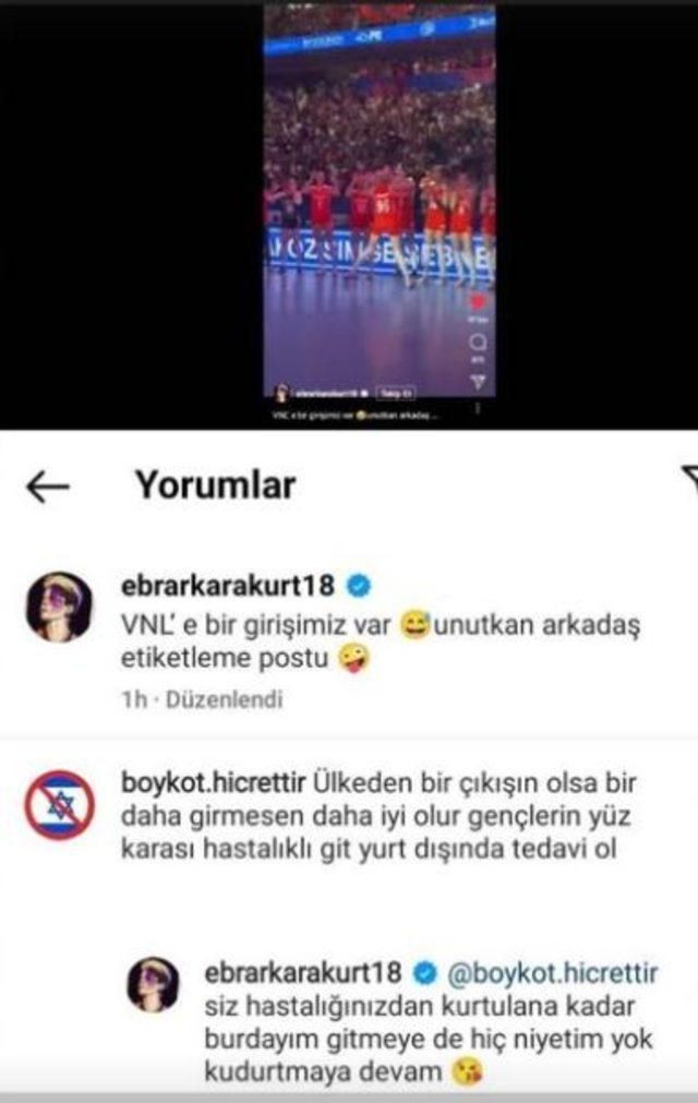 Milli voleybolcu Ebrar Karakurt’u şok eden yorum! Cevabı olay oldu… - Sayfa 10