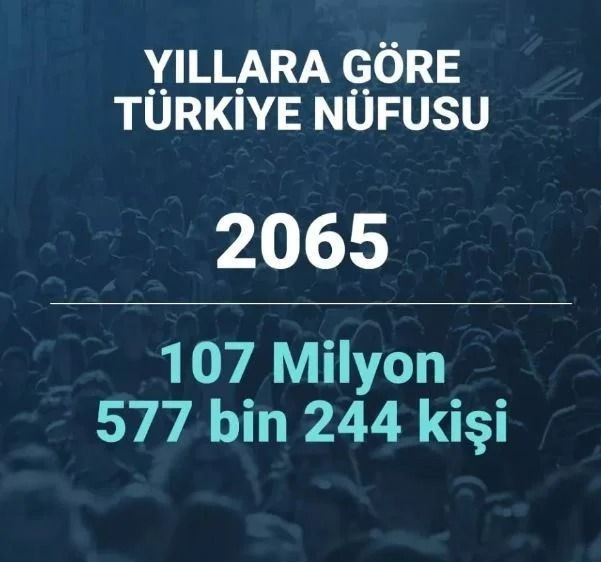 2080 yılında Türkiye’nin nüfusu ne kadar olacak? Şaşırtan istatistik… - Sayfa 44