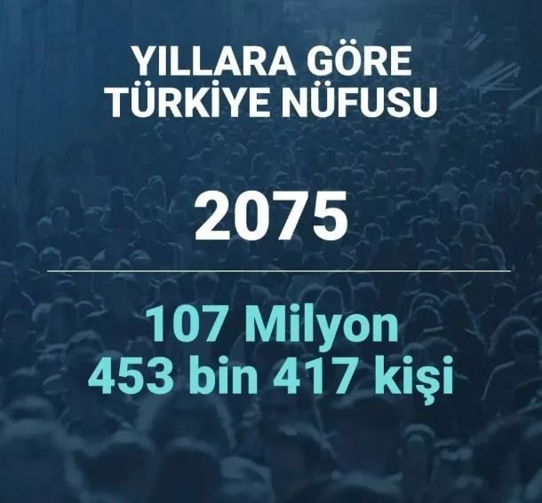 2080 yılında Türkiye’nin nüfusu ne kadar olacak? Şaşırtan istatistik… - Sayfa 54