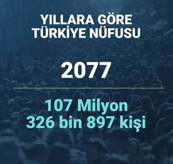 2080 yılında Türkiye’nin nüfusu ne kadar olacak? Şaşırtan istatistik… - Sayfa 56