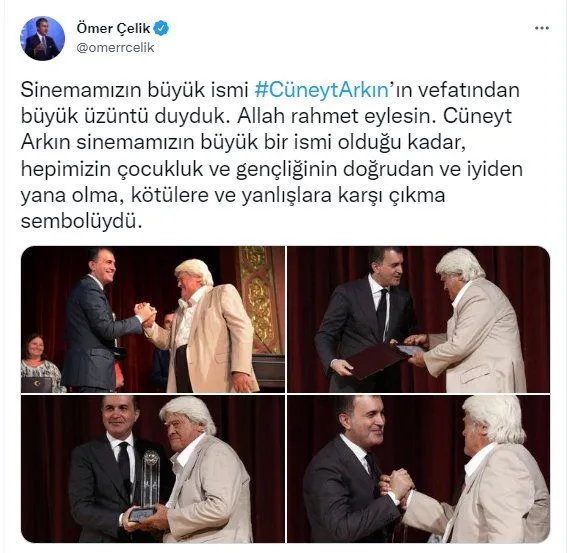 Siyaset dünyasından Cüneyt Arkın'a veda: Huzur içinde uyu Kara Murat... - Sayfa 20