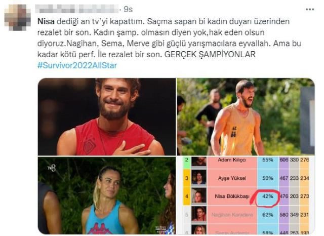 Survivor All Star şampiyonu Nisa, linç ediliyor! Yapılan yorumlar olay çıkarttı - Sayfa 10