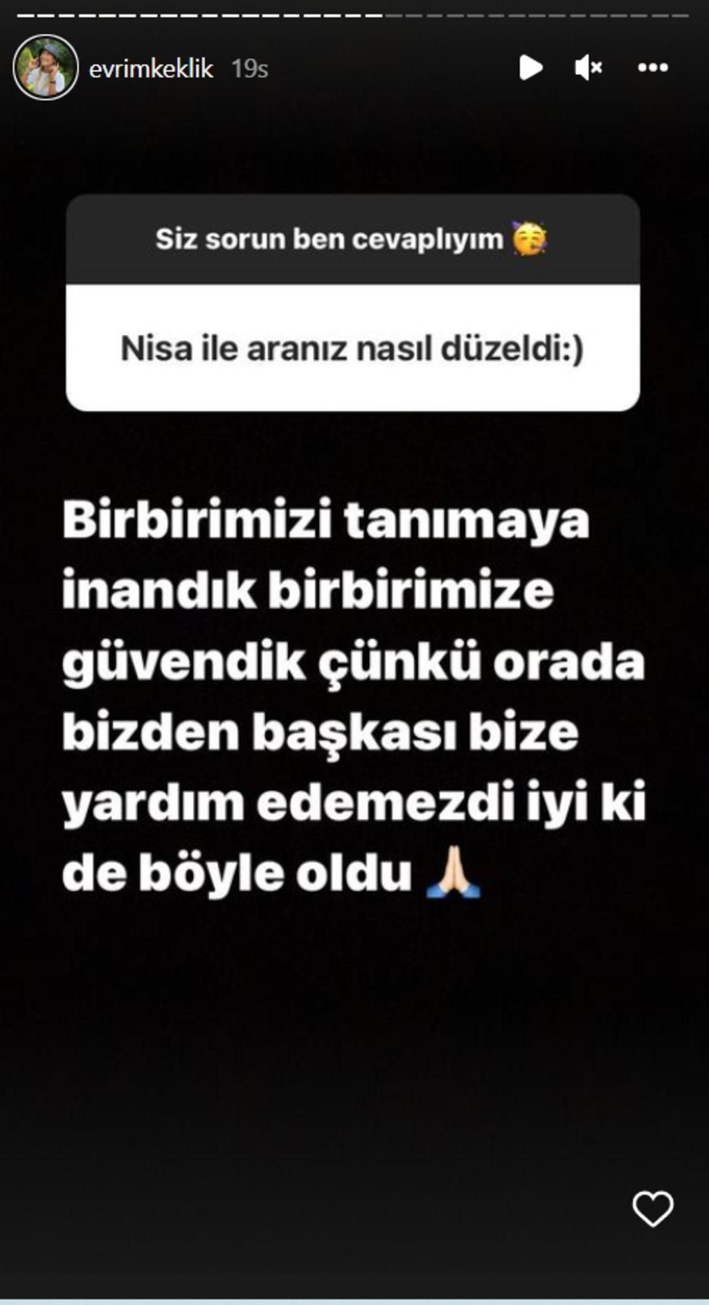 Survivor Evrim Keklik'ten beklenen Nisa Bölükbaşı açıklaması! Şampiyon olmayı haketti mi? - Sayfa 20