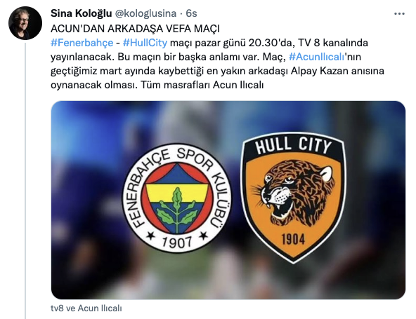 Fenerbahçe Hull City maçının bambaşka bir anlamı var! Acun Ilıcalı’dan vefa borcu… - Sayfa 11