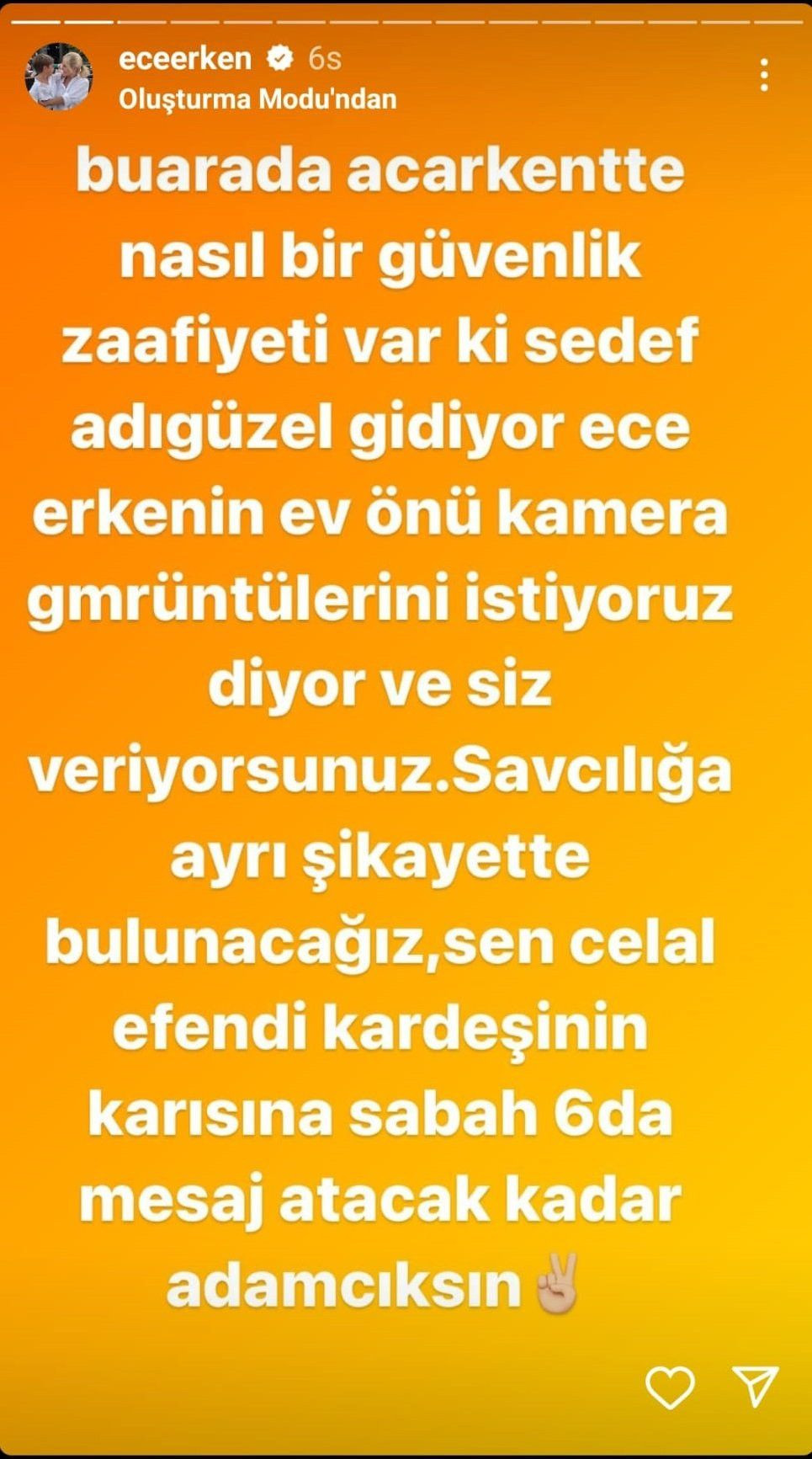 Ece Erken o isim tarafından tehdit edildiğini açıkladı! Aldığı mesajları tek tek ifşa etti… - Sayfa 22