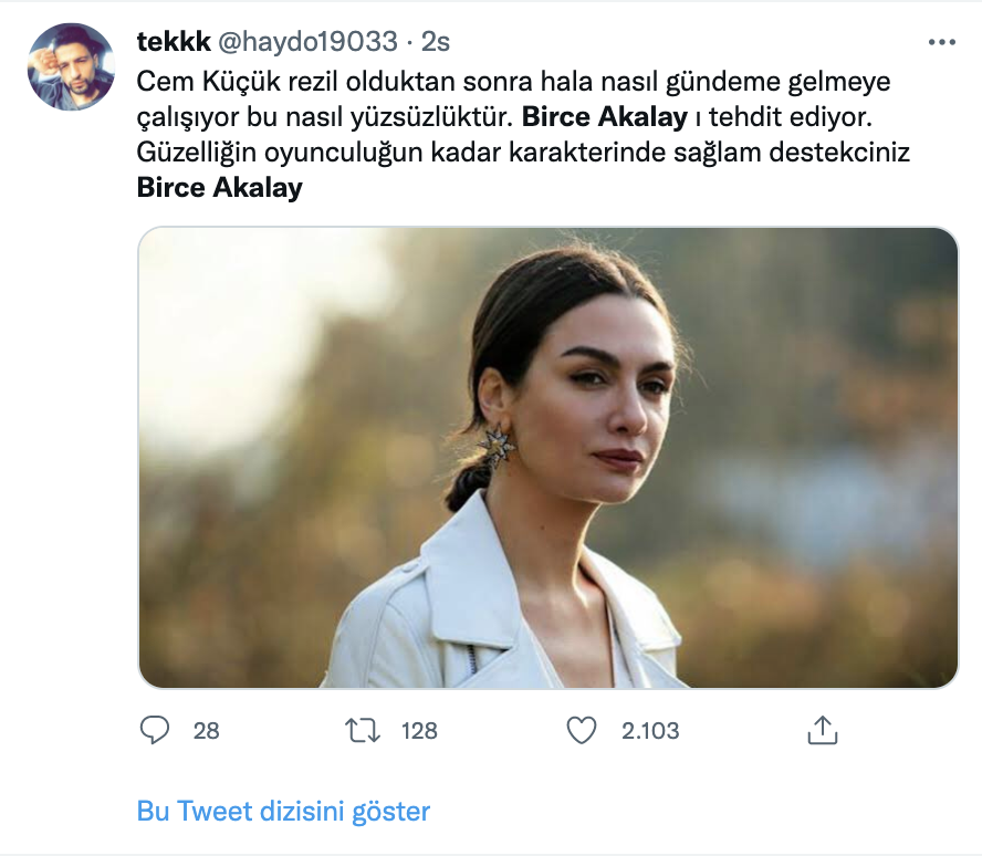 Birce Akalay’ı hedef alan Cem Küçük’e tepki yağıyor: “Sen hangi ülkeye kaçacaksın bakalım?” - Sayfa 6