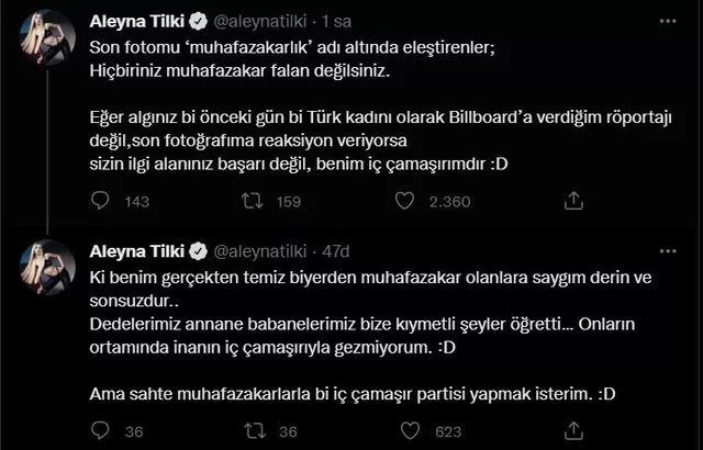 Aleyna Tilki iç çamaşırlı poz paylaşmıştı! "Son fotomu ‘muhafazakarlık’ adı altında eleştirenler..." - Sayfa 4