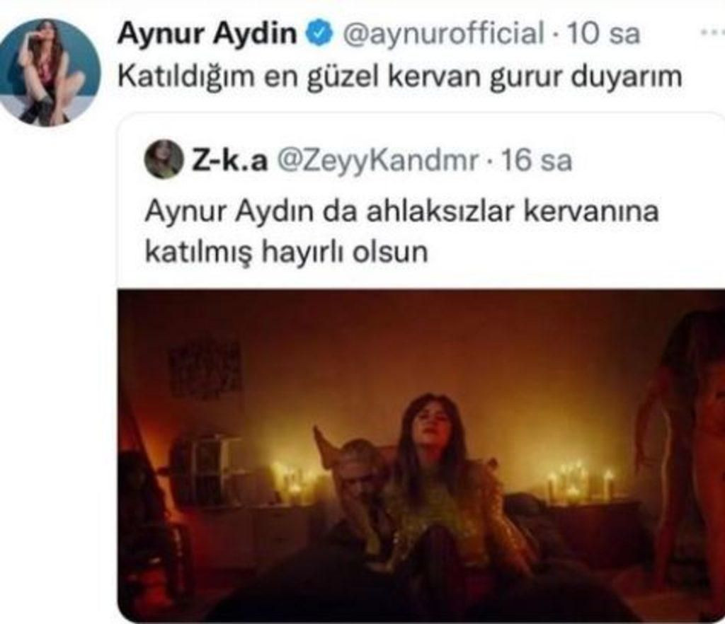 Aynur Aydın'ın klibindeki ateşli sahneler olay oldu! "Ahlaksızlar kervanına katılmış" yorumuna yanıt - Sayfa 7