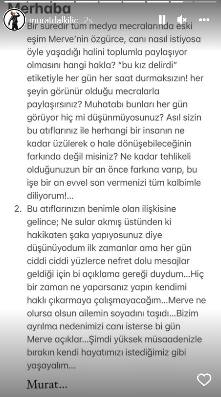 Murat Dalkılıç daha fazla dayanamadı! Eski eşi Merve Boluğur hakkında suskunluğunu bozdu - Sayfa 8