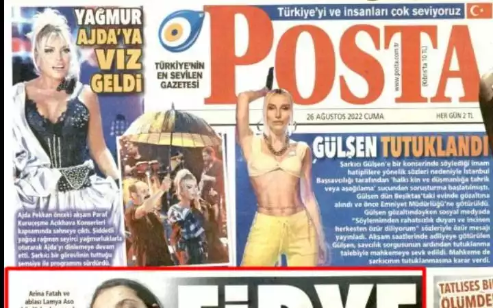 Gülşen'in tutuklanmasını hangi gazete, nasıl gördü? - Sayfa 7