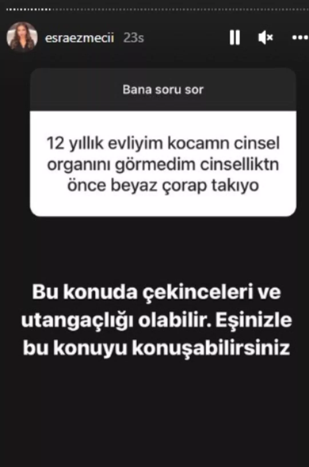 Esra Ezmeci'ye gelen yatak sorusu şaşkına çevirdi! "Kocam cinsellik sırasında..." - Sayfa 14