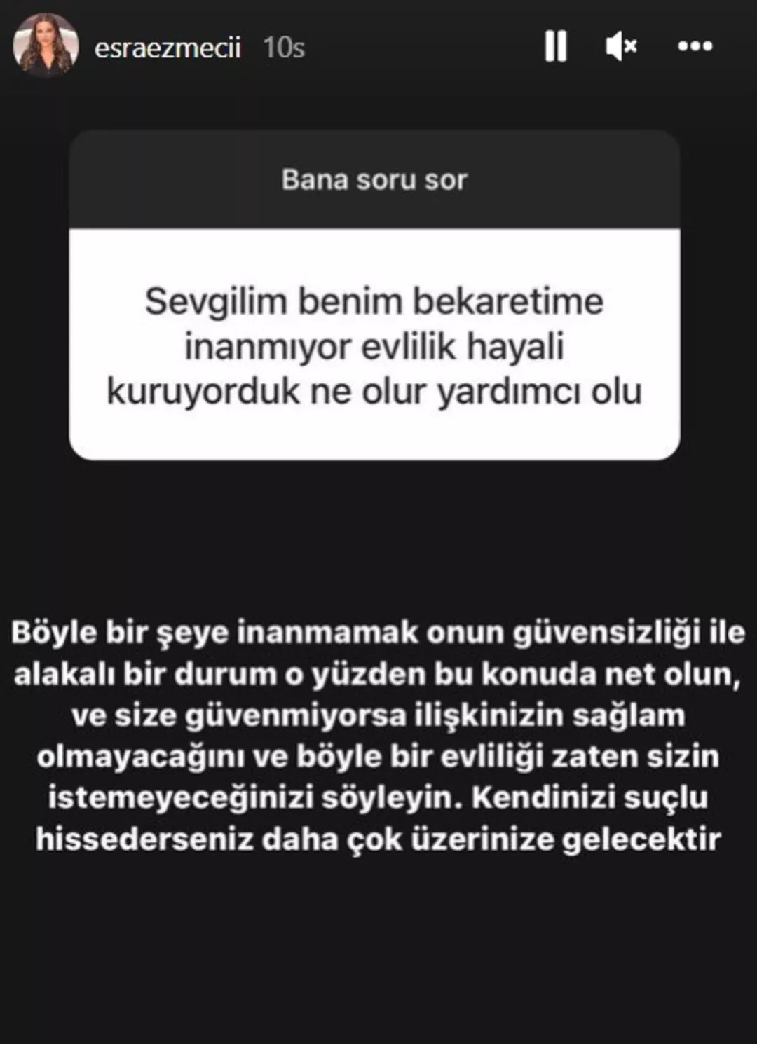 Esra Ezmeci'ye gelen yatak sorusu şaşkına çevirdi! "Kocam cinsellik sırasında..." - Sayfa 16