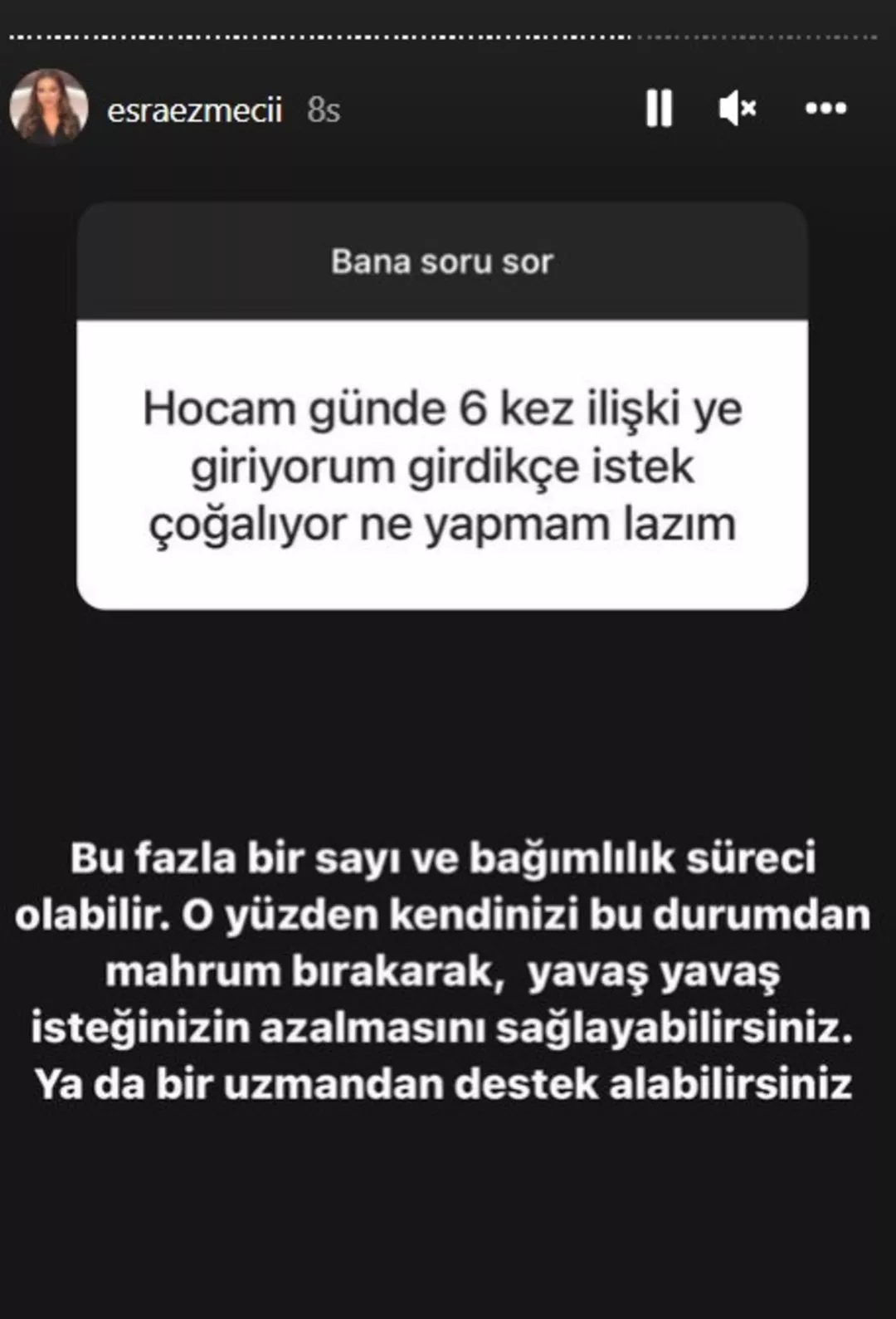 Esra Ezmeci'ye gelen yatak sorusu şaşkına çevirdi! "Kocam cinsellik sırasında..." - Sayfa 21